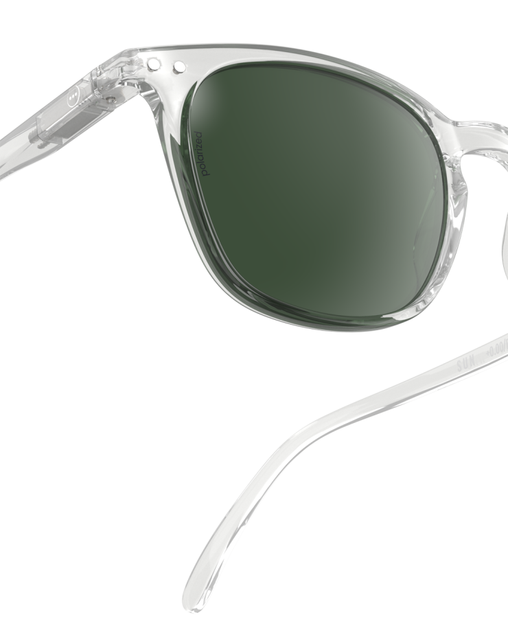 IZIPIZI ADULT SUNGLASSES  #E POLARIZED - CRYSTAL