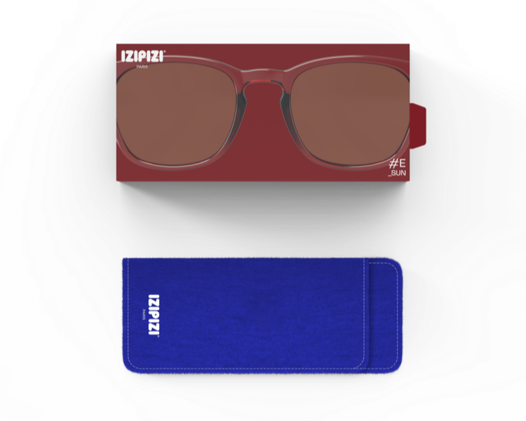 IZIPIZI ADULT SUNGLASSES  #E - RED TAPE