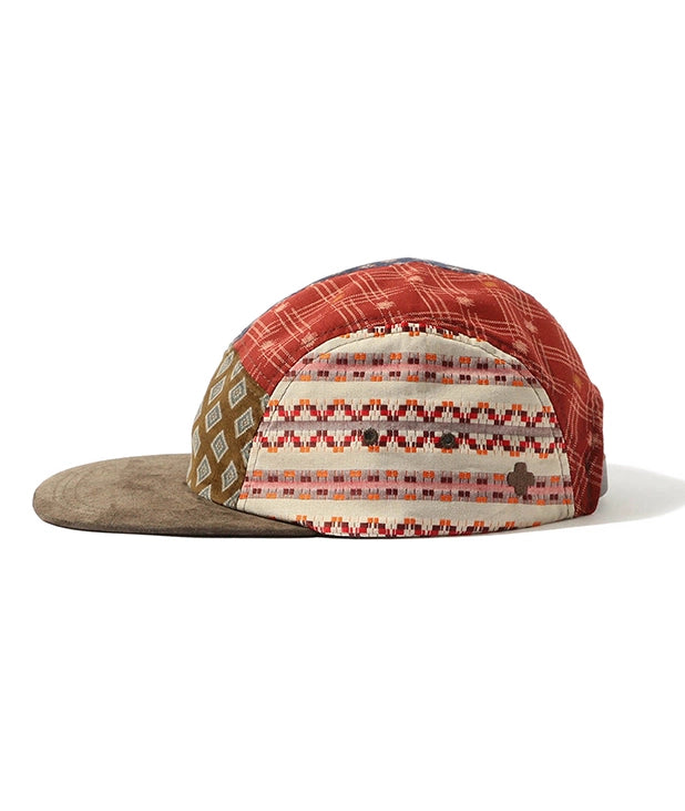 BEAMS PLUS MULTI 5 PANEL CAP - BROWN