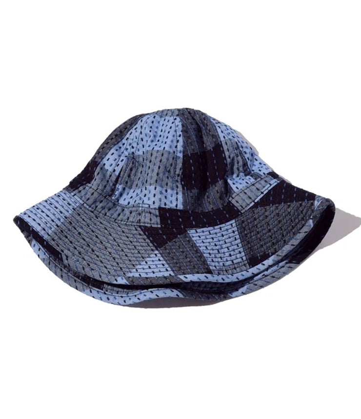 BEAMS PLUS MILITARY SASHIKO HAT - INDIGO