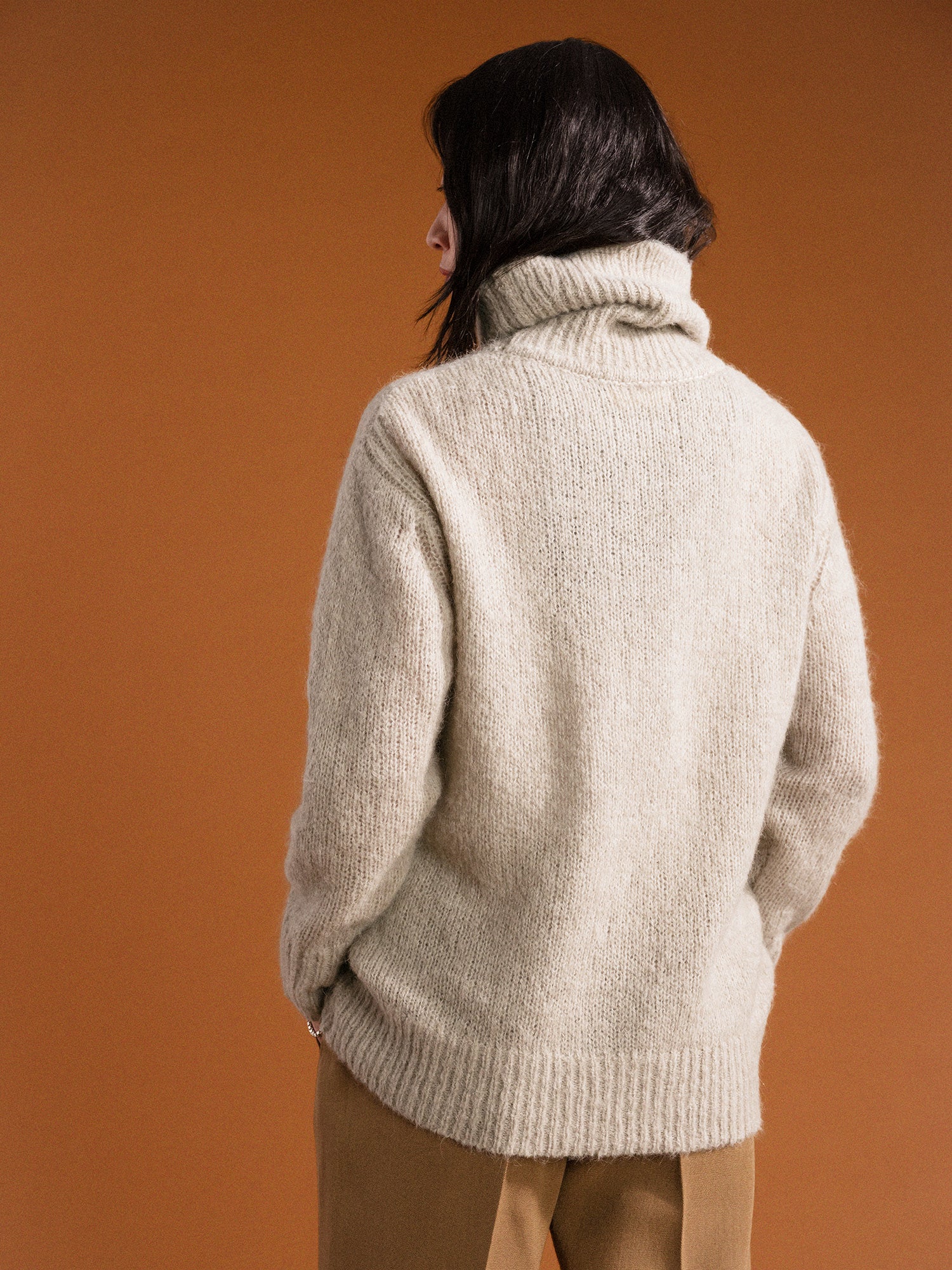 RIGBY PULLOVER - PEBBLE