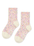 DISCO SHORT CREW SOCK - MULTI