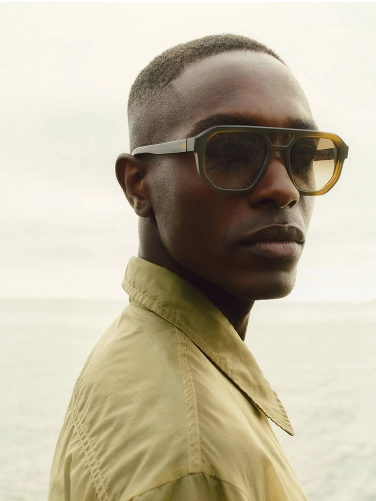 AMARE SUNGLASSES - CHILLED RAW PERIDOT / SHINY