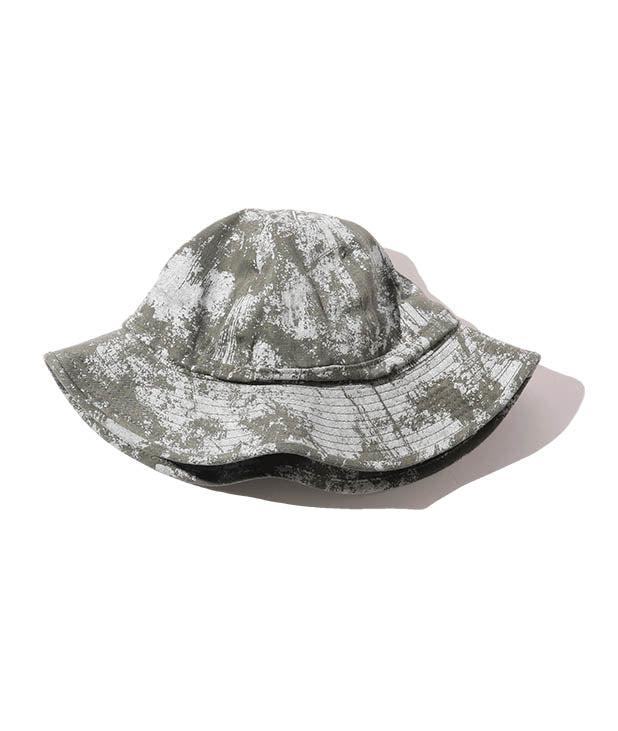 BEAMS PLUS MILITARY HERRINGBONE HAT - PAINTED OLIVE