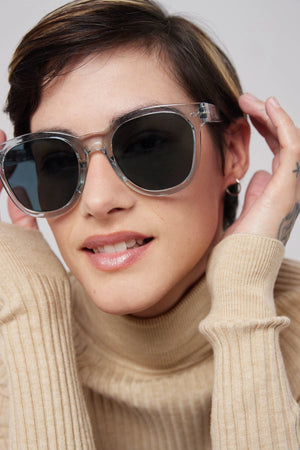 IZIPIZI ADULT SUNGLASSES #N - FROZEN BLUE