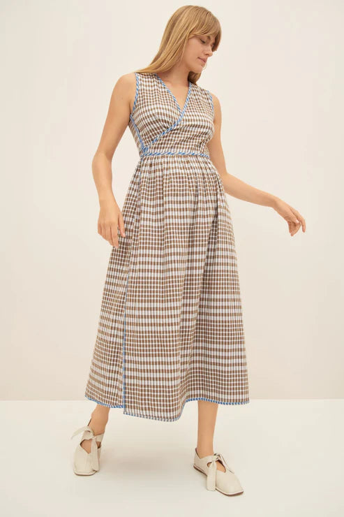 OUTLINE REVERSIBLE DRESS - DUO CHECK