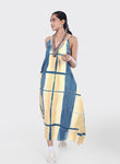 SILVA LONG STRAPPY DRESS - YELLOW
