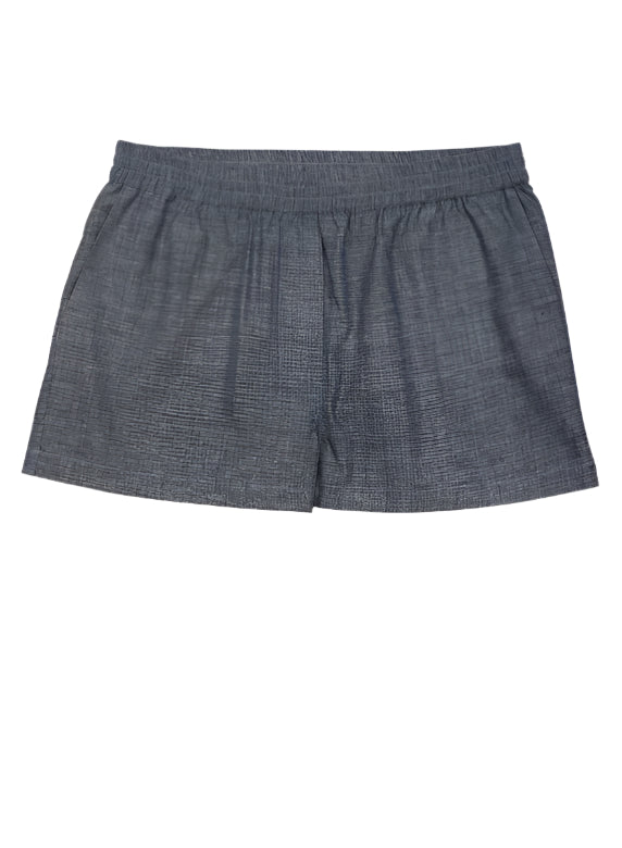 OLBIA W SHORTS - KHADI CHAMBRAY