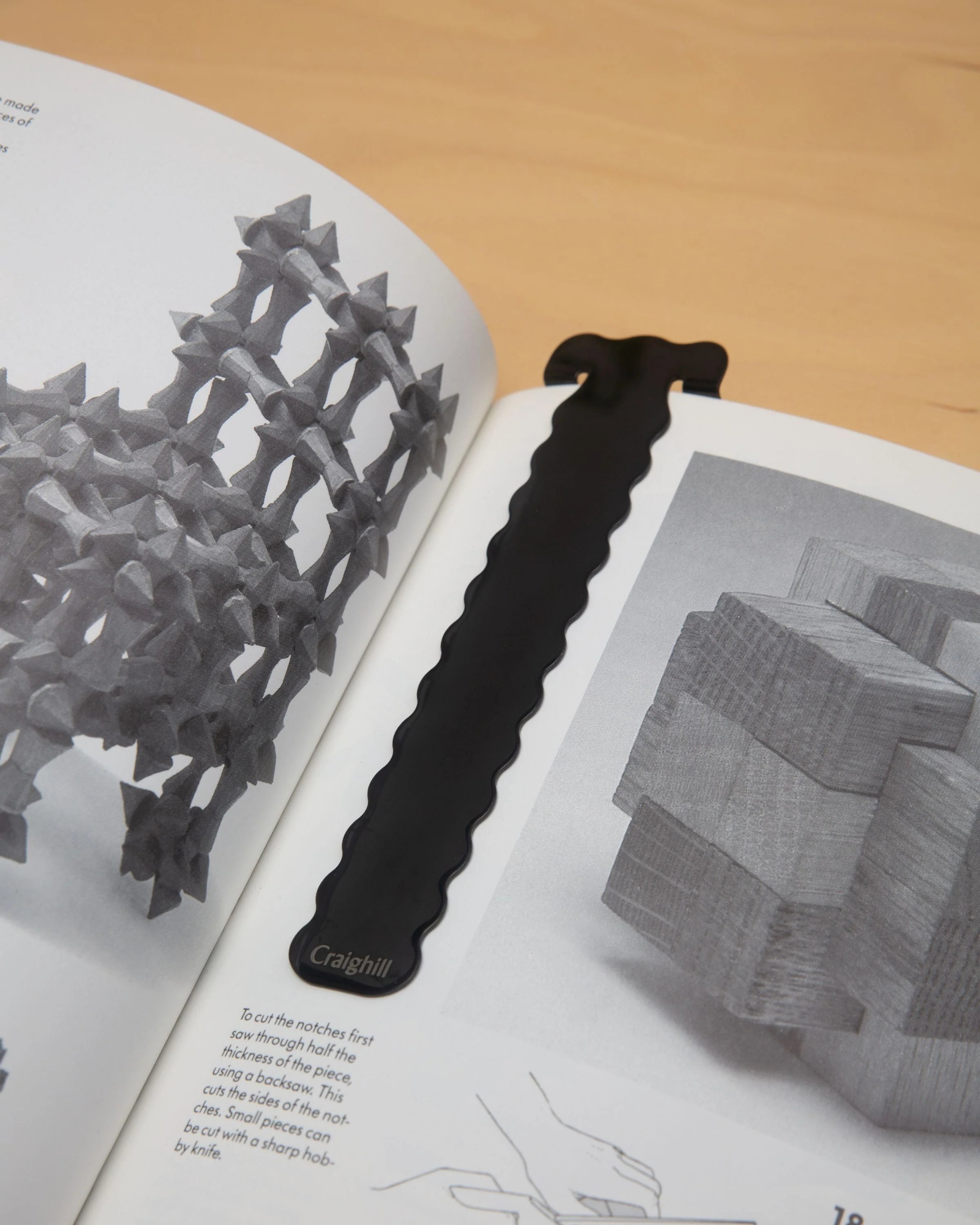 PERCH BOOKMARK - VAPOR BLACK