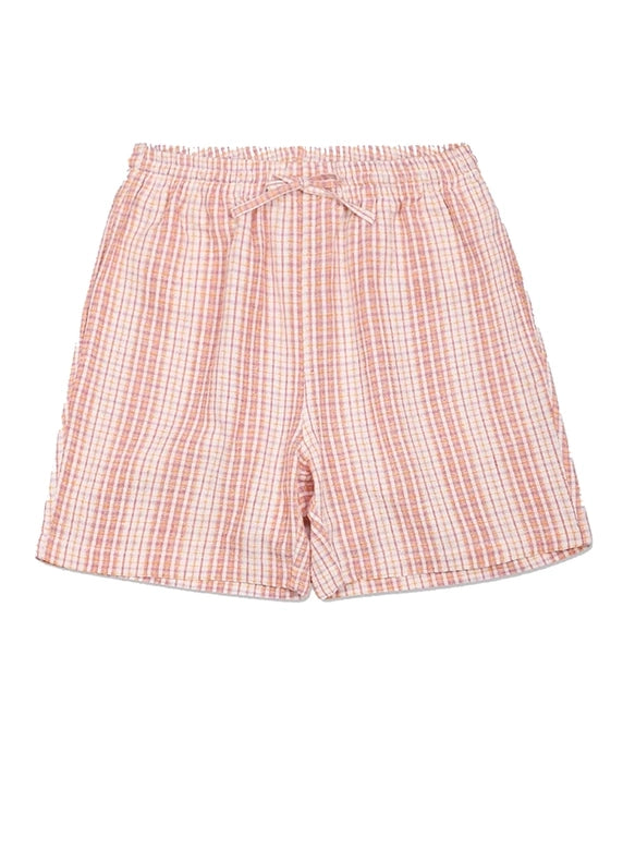 OLBIA SHORTS - WHITE PEACH