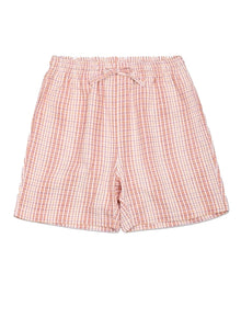 OLBIA SHORTS - WHITE PEACH