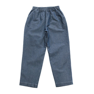 DENIM EASY PANTS - CHAMBRAY