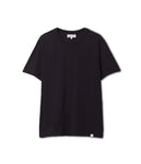 GOOD BASIC T-SHIRT - PIMA SLUB COTTON 4.9OZ RELAXED FIT - DEEP BLACK