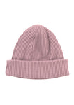 WAFFLE KNIT CAP - SMOKEY PINK