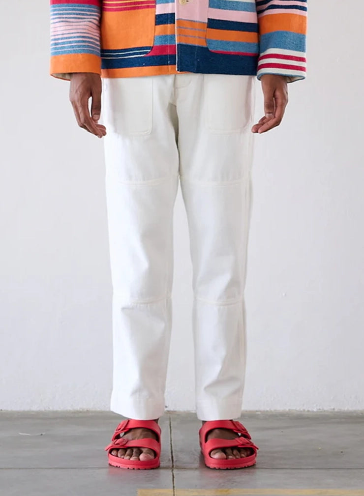 FATIGUE TROUSERS - WHITE