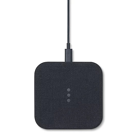 CATCH:1 DUAL WIRELESS BELGIAN LINEN CHARGER - CHARCOAL