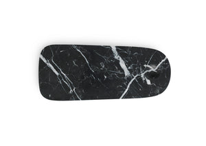 PEBBLE CHEESE BOARD - SMALL - BLACK MARBLE