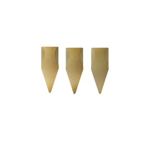 BRASS PAGE MARKERS - SET OF 10