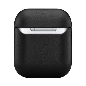 LEATHER CASE FOR EARPODS - BLACK