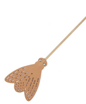 FLY SWATTER - NATURAL LEATHER