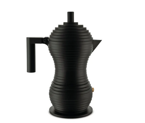 PULCINA ESPRESSO COFFEE MAKER - 3 CUP BLACK
