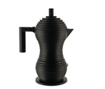 PULCINA ESPRESSO COFFEE MAKER - 6 CUP BLACK