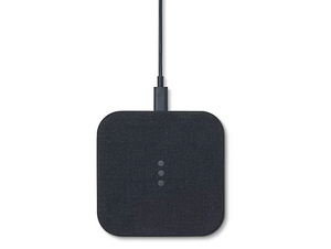 CATCH:1 DUAL WIRELESS BELGIAN LINEN CHARGER - CHARCOAL