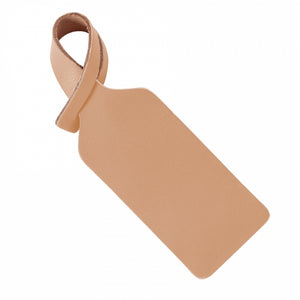 LUGGAGE TAG - NATURAL VACHETTA LEATHER
