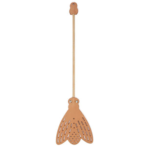 FLY SWATTER - NATURAL LEATHER